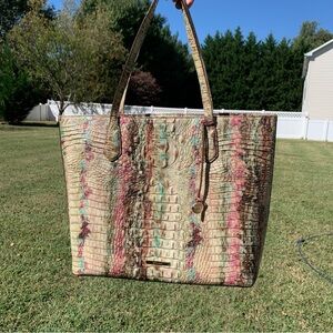 Brahmin Large Misha Amethyst Tote Great Condition. Better in Person!
